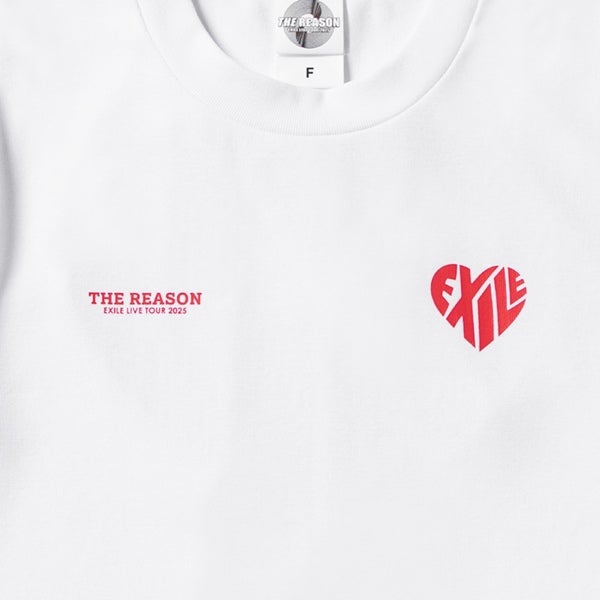 THE REASON ロゴTシャツ/WHITE/XS 詳細画像