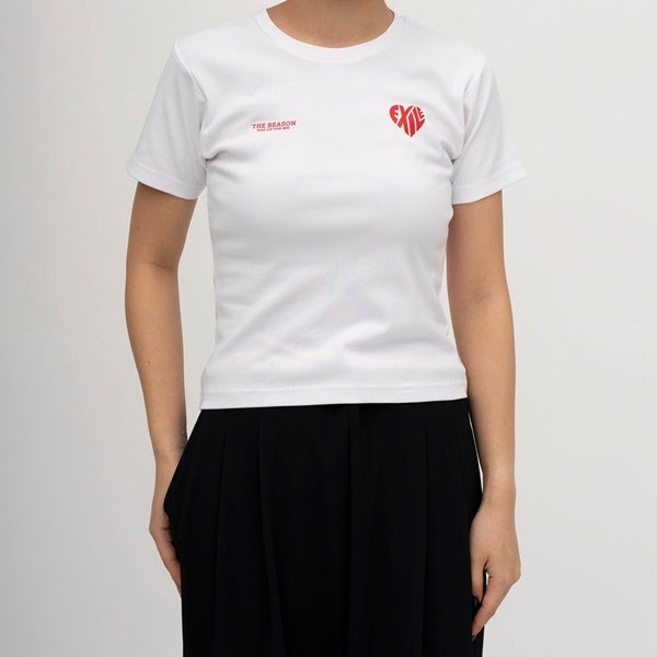 THE REASON ロゴTシャツ/WHITE/XS 詳細画像
