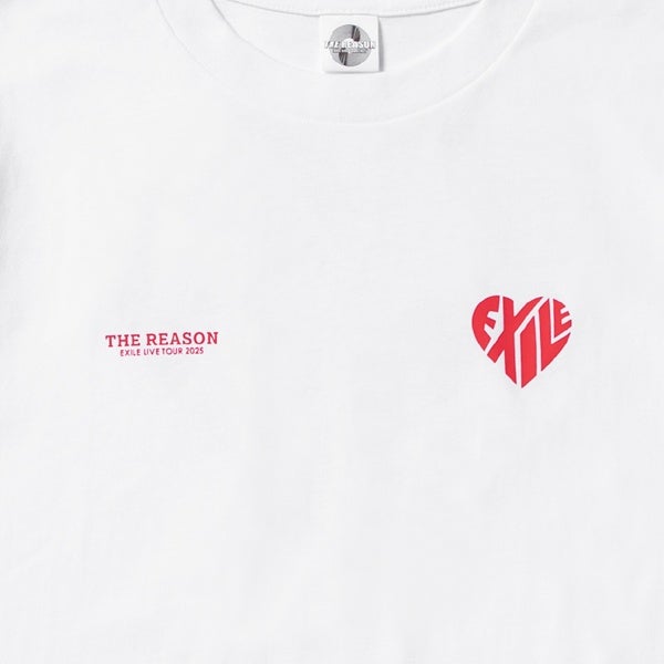 THE REASON ロゴTシャツ/WHITE 詳細画像