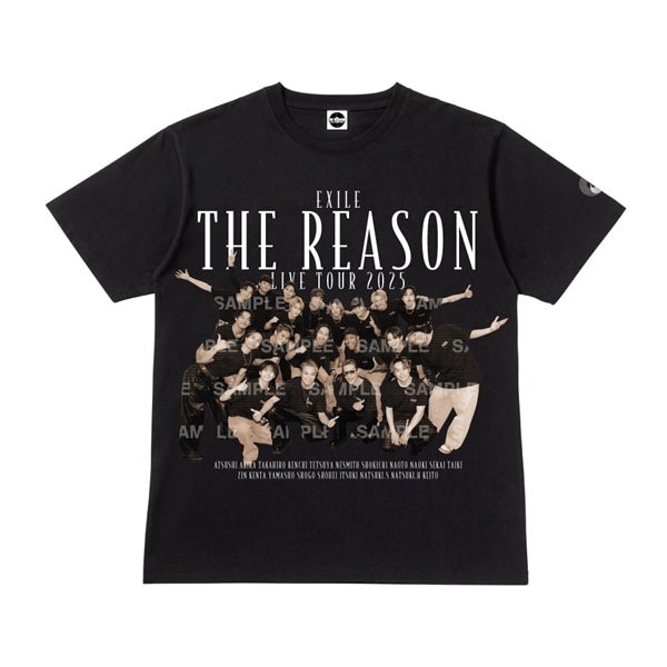 THE REASON Special Thanks フォトTシャツ/BLACK