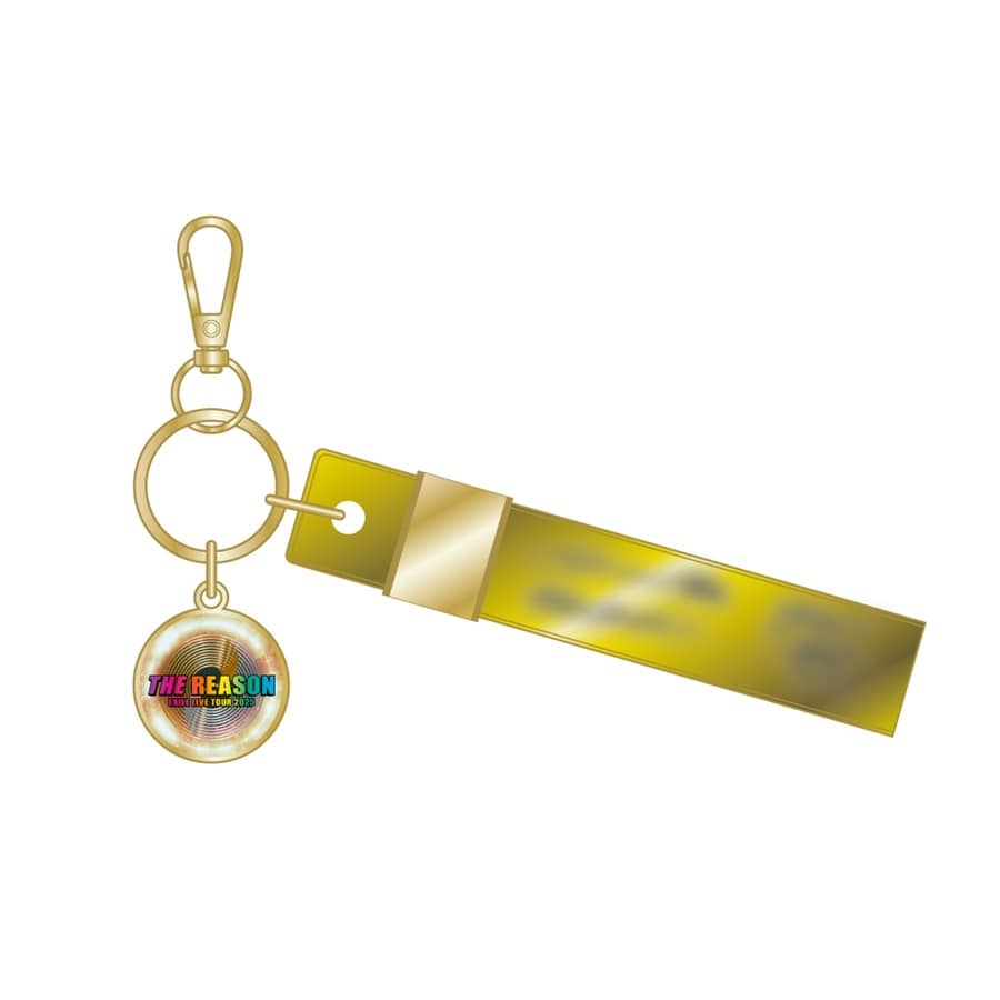 【FC限定】THE REASON Special Thanks 金テープ風キーリング 詳細画像 EXILE TRIBE 1