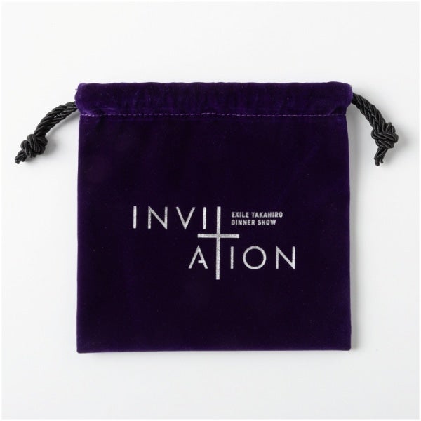INVITATION ベロア巾着付きチョコクランチ 詳細画像