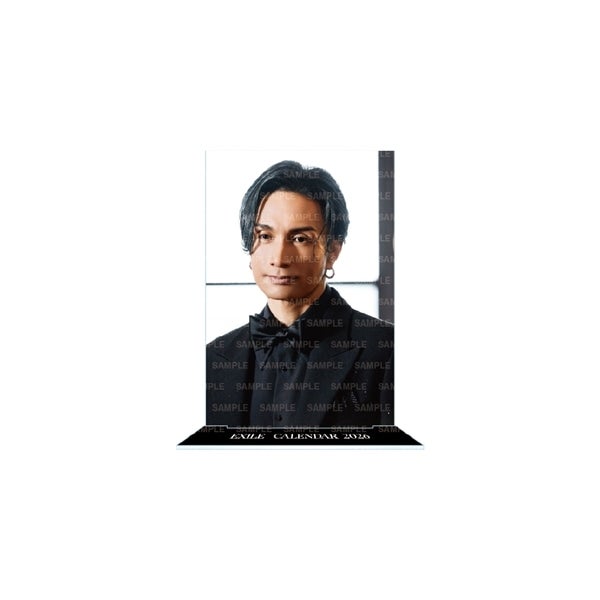 EXILE 2026 カレンダー アクリルパネル 詳細画像