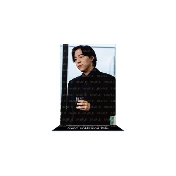 EXILE 2026 カレンダー アクリルパネル 詳細画像