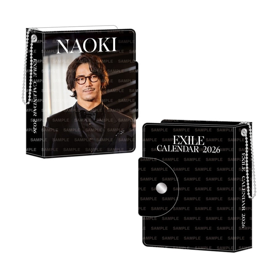 EXILE 2026 カレンダー ミニフォトカードホルダー&フォトカードセット 詳細画像 小林直己 1