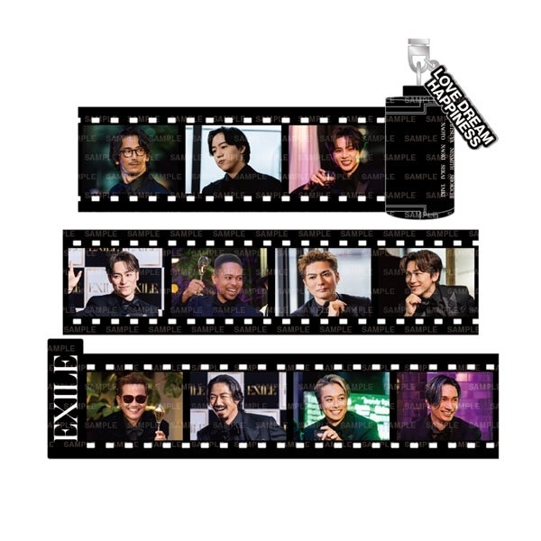 EXILE 2026 カレンダー フィルムキーホルダー 詳細画像
