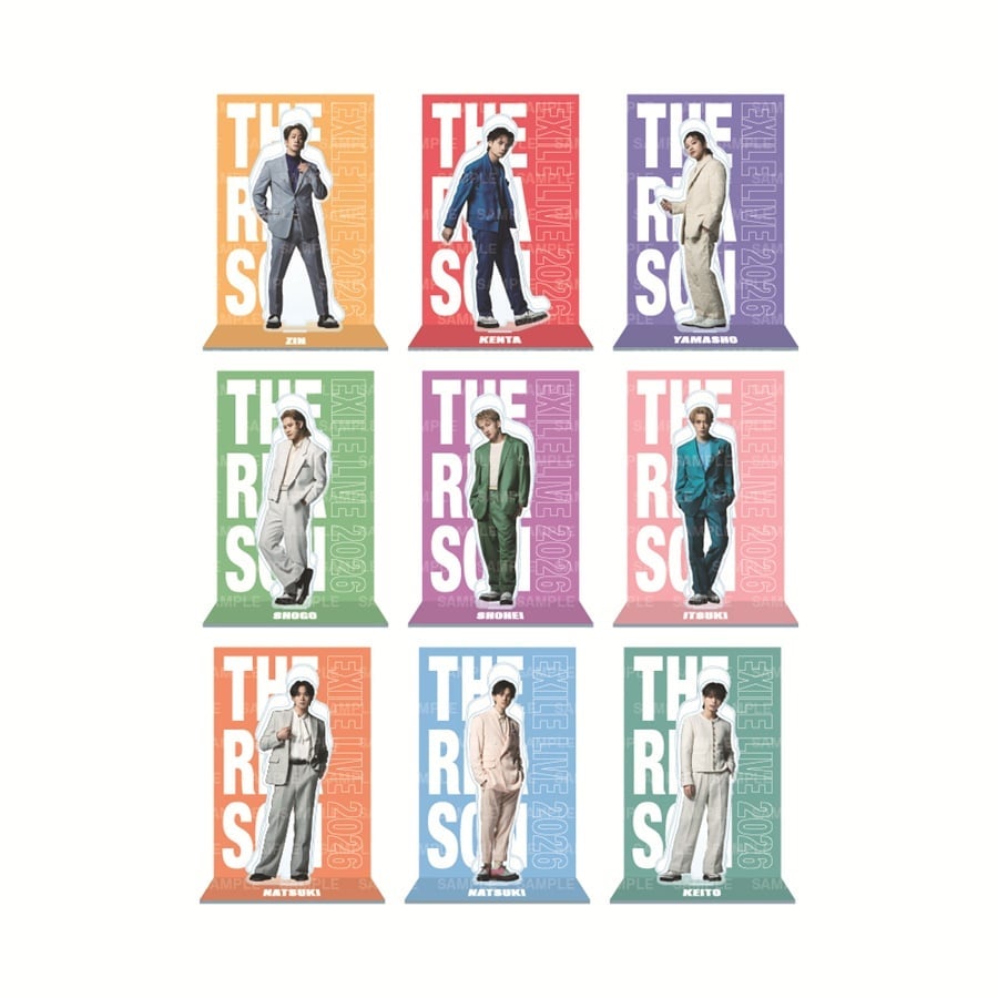 THE REASON ～PERFECT YEAR Special～ アクリルスタンド/STARTING MEMBER/全9種 詳細画像 カラー共通 1