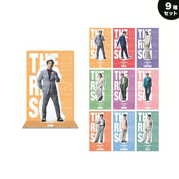 THE REASON ～PERFECT YEAR Special～ アクリルスタンド/STARTING MEMBER/9種セット