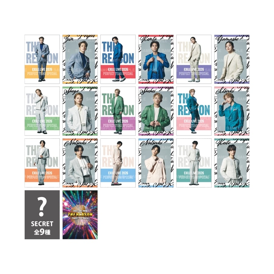 THE REASON ～PERFECT YEAR Special～ フォトカード/STARTING MEMBER/全18種＋シークレット9種 詳細画像 OTHER 1