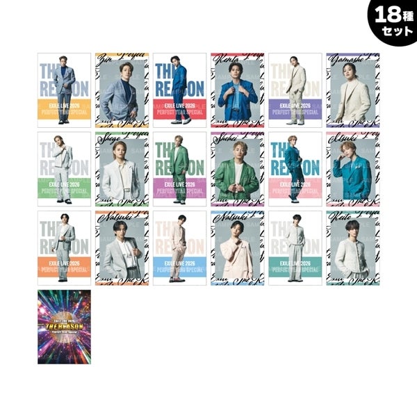 THE REASON ～PERFECT YEAR Special～ フォトカード/STARTING MEMBER/18種セット