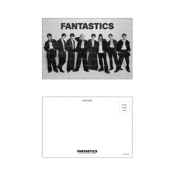 FANTASTICS 2026 カレンダー/壁掛け 詳細画像