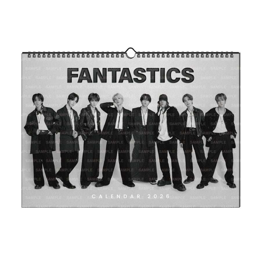 FANTASTICS 2026 カレンダー/壁掛け 詳細画像 FANTASTICS 1