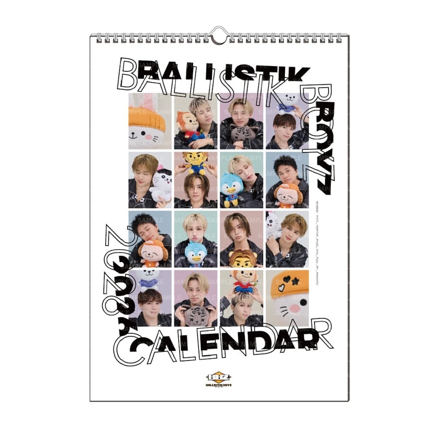 BALLISTIK BOYZ 2026 カレンダー/壁掛け 詳細画像 BALLISTIK BOYZ 1