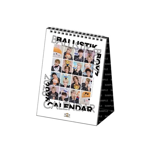 BALLISTIK BOYZ 2026 カレンダー/卓上