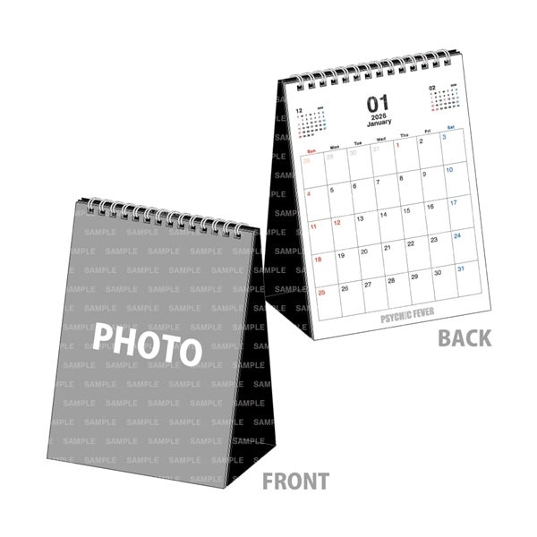 PSYCHIC FEVER 2026 カレンダー/卓上 詳細画像