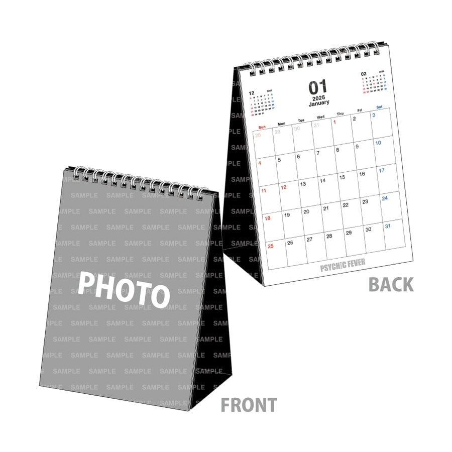 PSYCHIC FEVER 2026 カレンダー/卓上 詳細画像 カラー共通 1