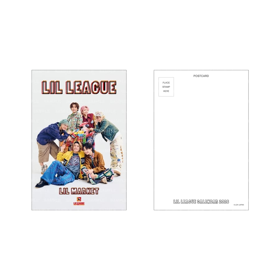 LIL LEAGUE 2026 カレンダー/壁掛け 詳細画像 カラー共通 1