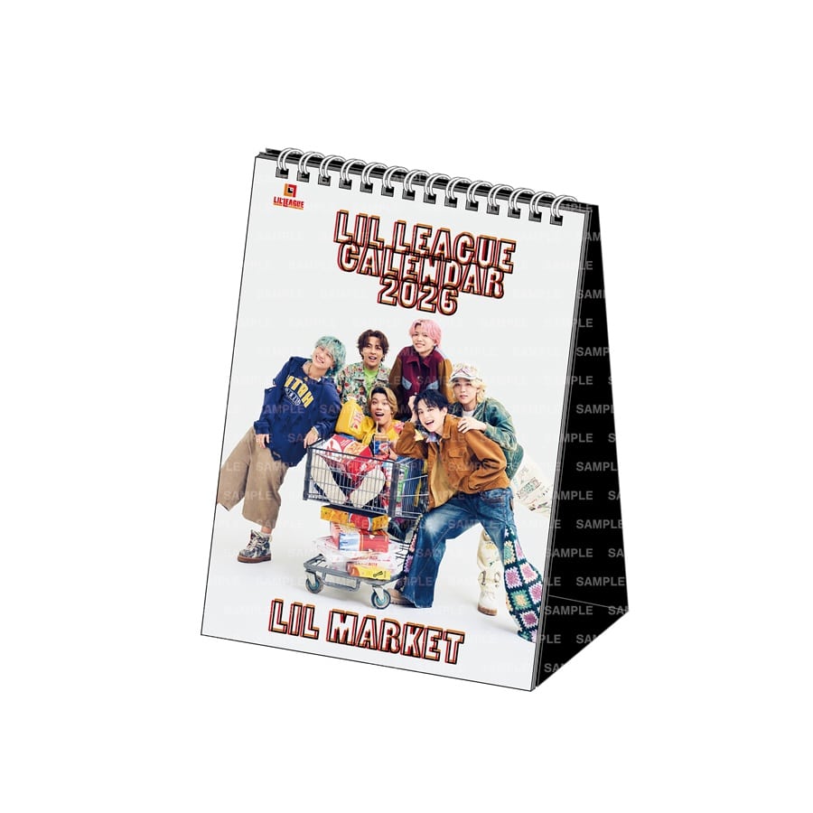 LIL LEAGUE 2026 カレンダー/卓上 詳細画像 LIL LEAGUE 1