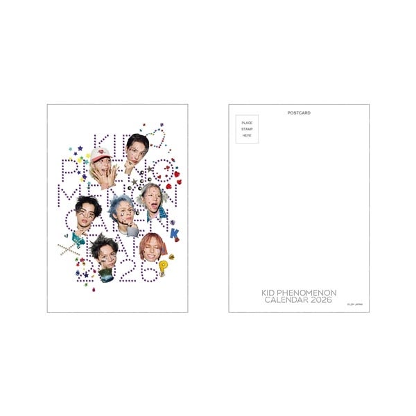 KID PHENOMENON 2026 カレンダー/壁掛け 詳細画像
