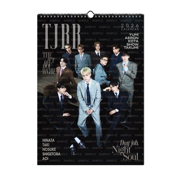 THE JET BOY BANGERZ 2026 カレンダー/壁掛け