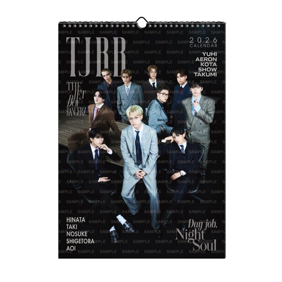 THE JET BOY BANGERZ 2026 カレンダー/壁掛け 詳細画像 THE JET BOY BANGERZ 1