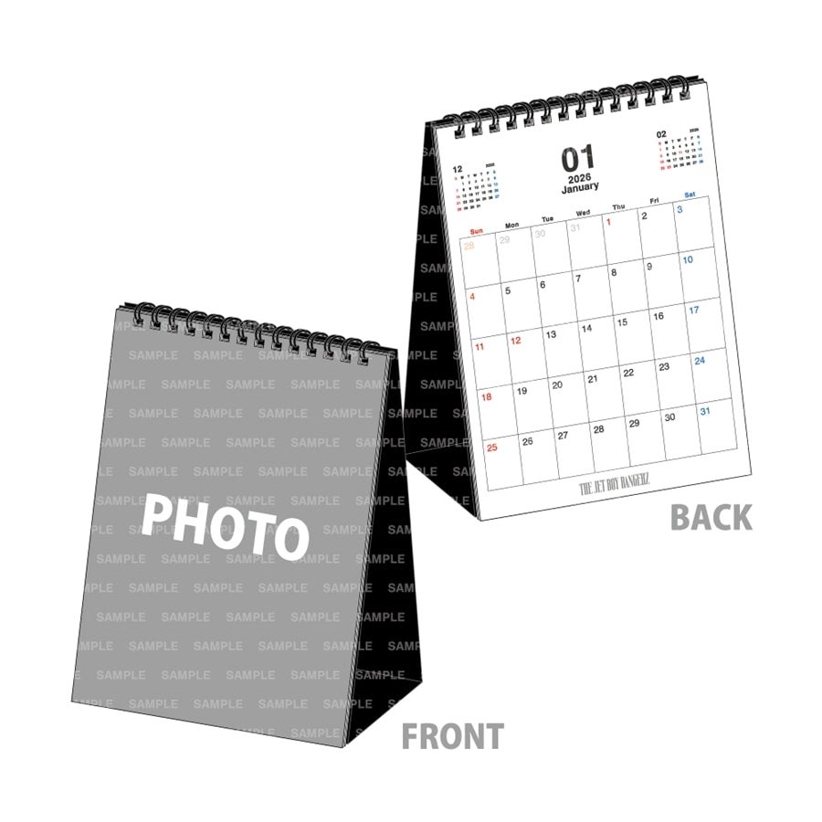 THE JET BOY BANGERZ 2026 カレンダー/卓上 詳細画像 カラー共通 1