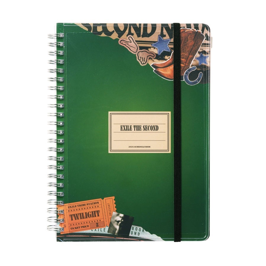 EXILE THE SECOND 2026 スケジュール帳 詳細画像 EXILE THE SECOND 1