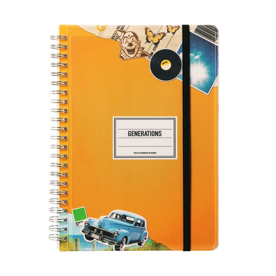 GENERATIONS 2026 スケジュール帳 詳細画像 GENERATIONS 1
