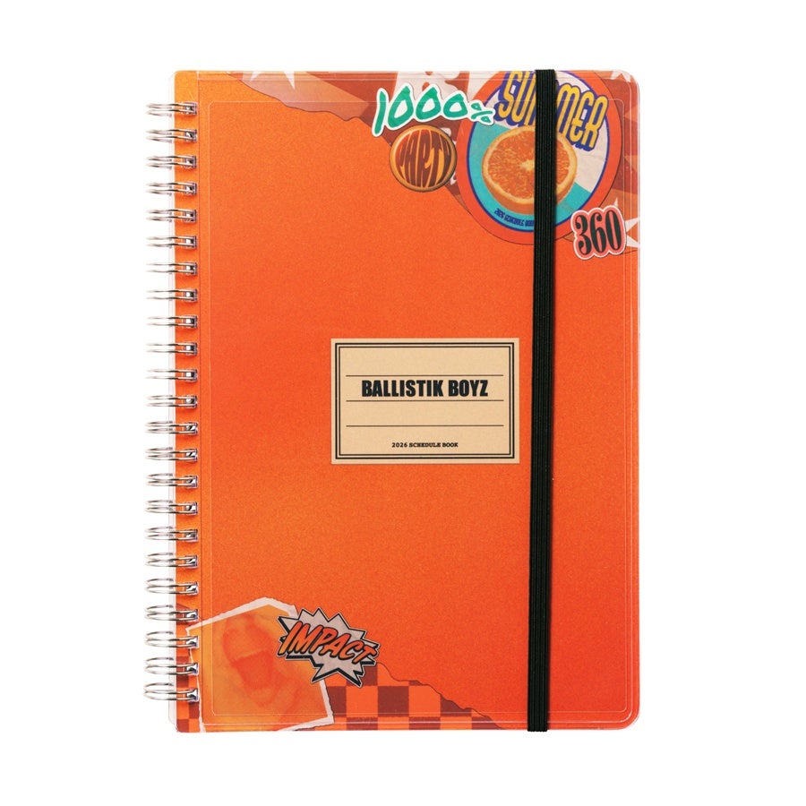 BALLISTIK BOYZ 2026 スケジュール帳 詳細画像 BALLISTIK BOYZ 1