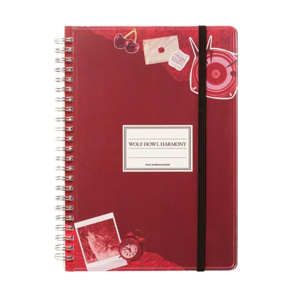 WOLF HOWL HARMONY 2026 スケジュール帳