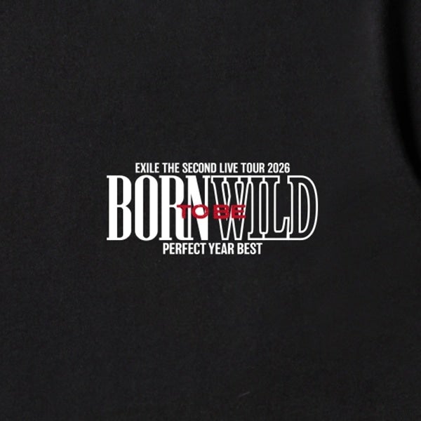 PERFECT YEAR BEST ～Born To Be Wild～ ロゴTシャツ/BLACK 詳細画像