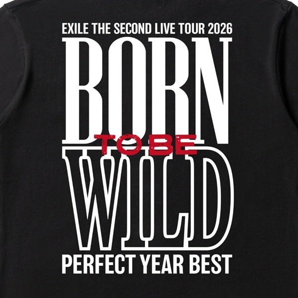 PERFECT YEAR BEST ～Born To Be Wild～ ロゴTシャツ/BLACK 詳細画像
