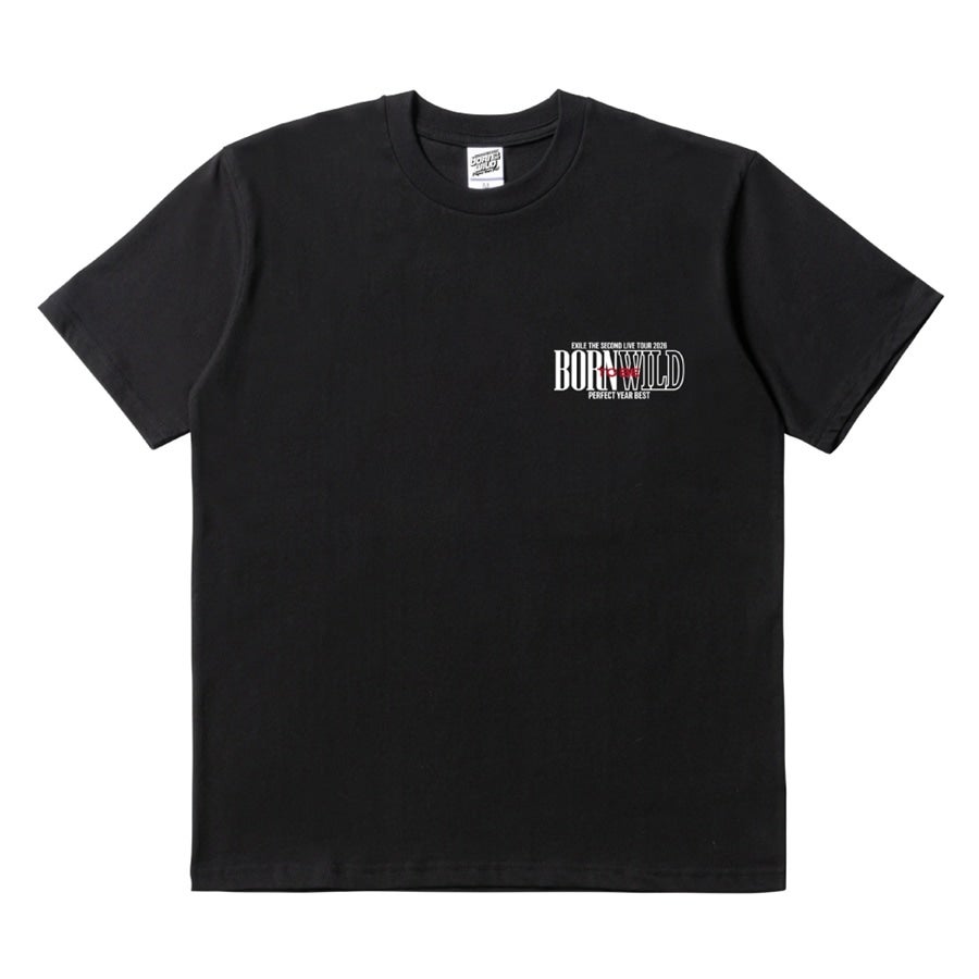 PERFECT YEAR BEST ～Born To Be Wild～ ロゴTシャツ/BLACK 詳細画像 BLACK 1