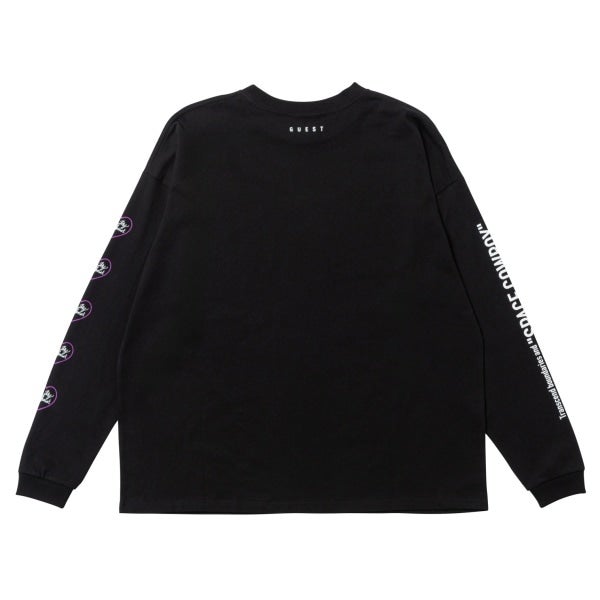 TEAM G ロングスリーブTシャツ/BLACK 詳細画像