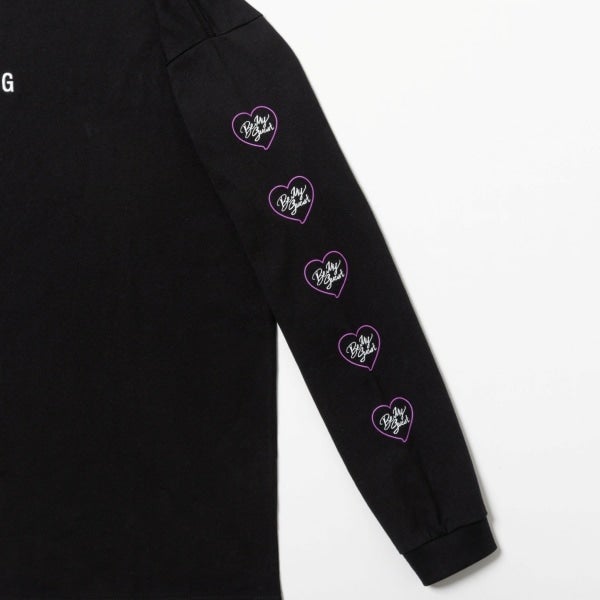 TEAM G ロングスリーブTシャツ/BLACK 詳細画像