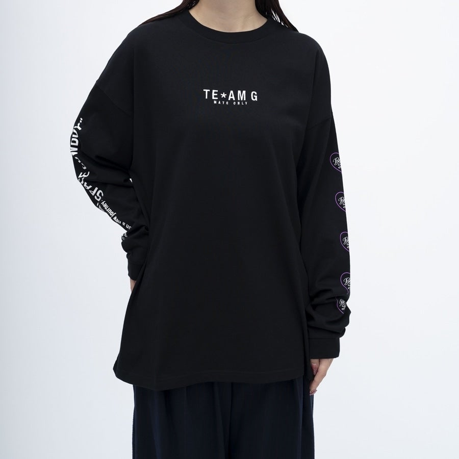 TEAM G ロングスリーブTシャツ/BLACK 詳細画像 カラー共通 5