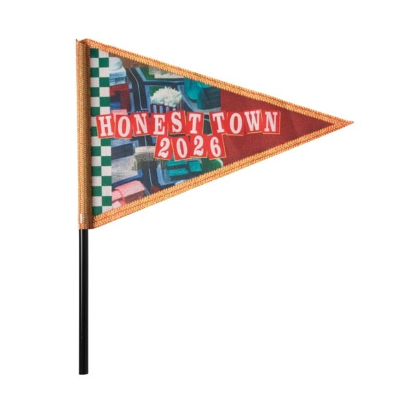 HONEST TOWN フラッグ