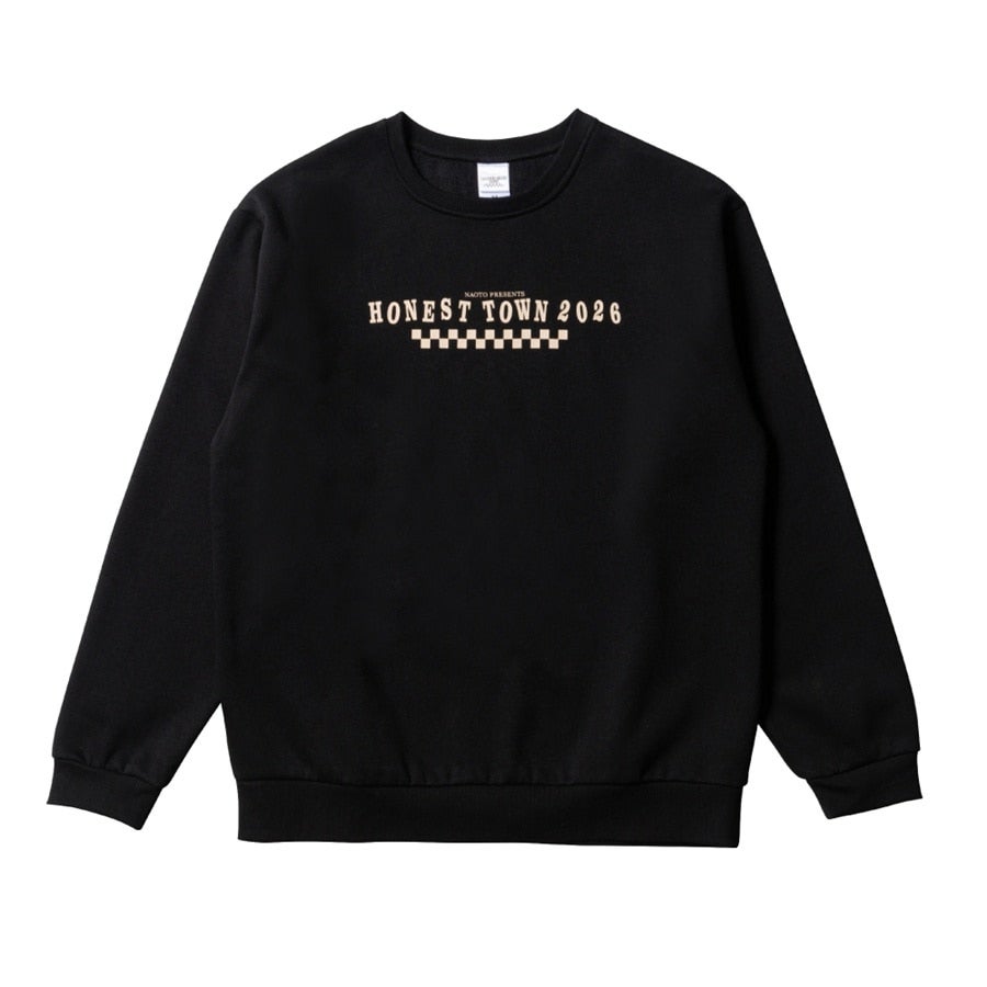 HONEST TOWN スウェット/BLACK 詳細画像 BLACK 1