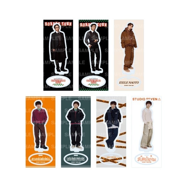 HONEST TOWN アクリルスタンド/全7種 詳細画像