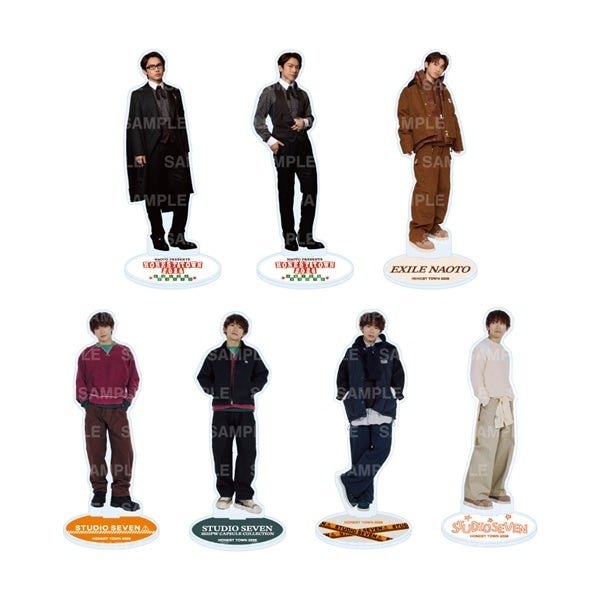 HONEST TOWN アクリルスタンド/全7種