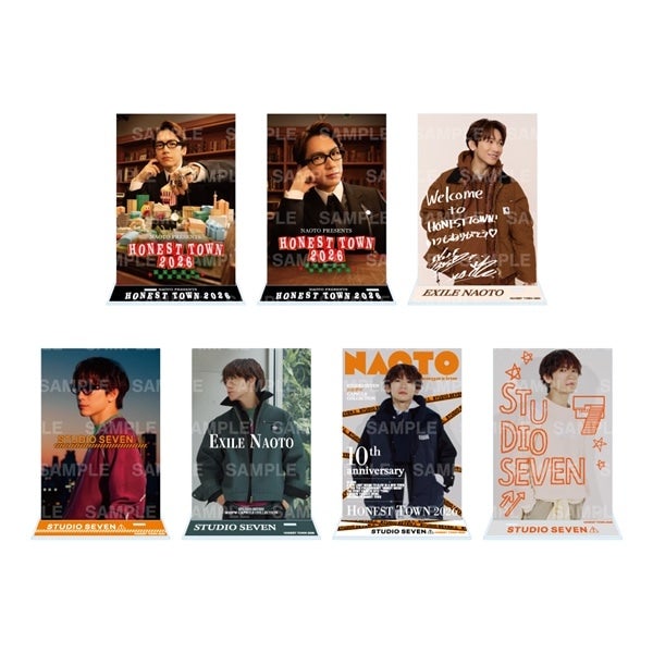 HONEST TOWN アクリルパネル/全7種