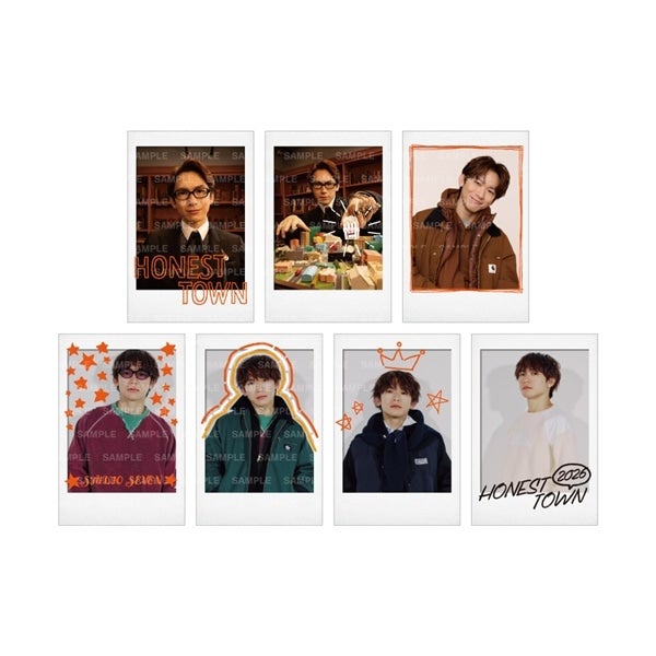 HONEST TOWN フォトカード/全7種