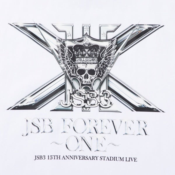 JSB FOREVER ～ONE～ Tシャツ/WHITE 詳細画像