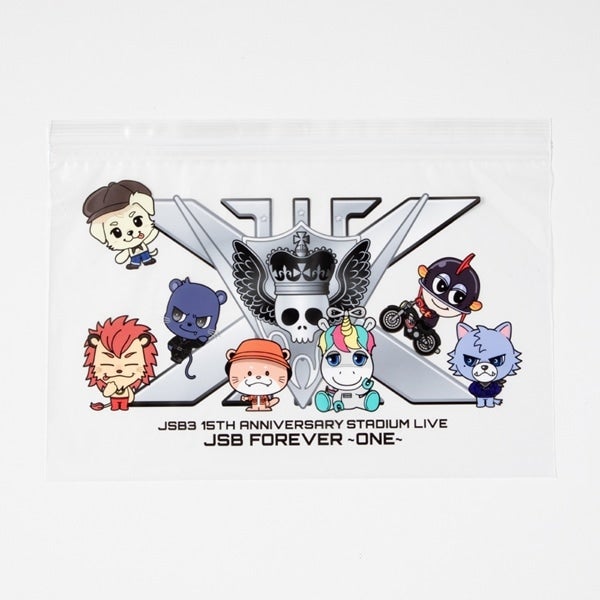 JSB FOREVER ～ONE～ ジッパーバッグ10枚セット 詳細画像