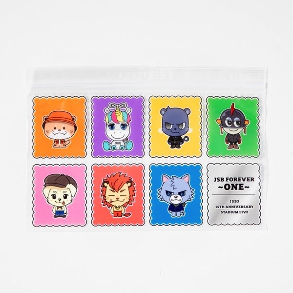 JSB FOREVER ～ONE～ ジッパーバッグ10枚セット 詳細画像