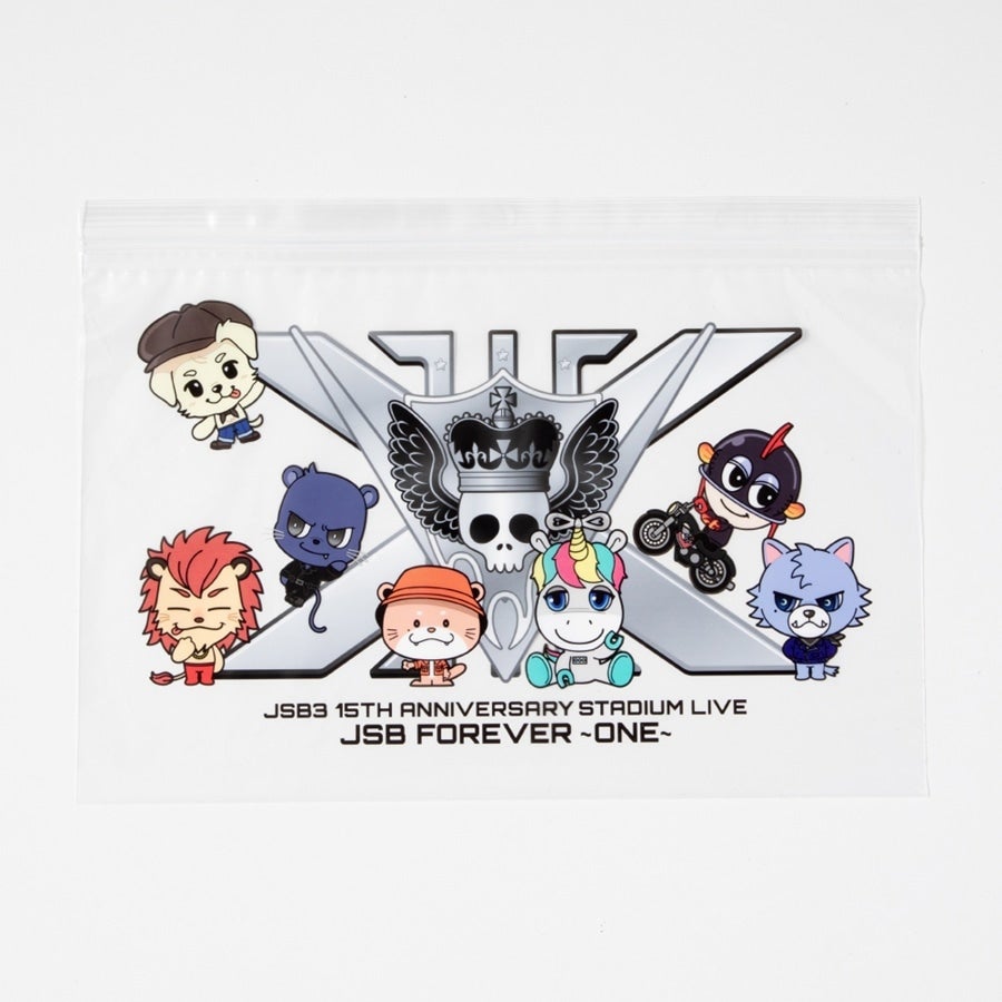 JSB FOREVER ～ONE～ ジッパーバッグ10枚セット 詳細画像 カラー共通 1