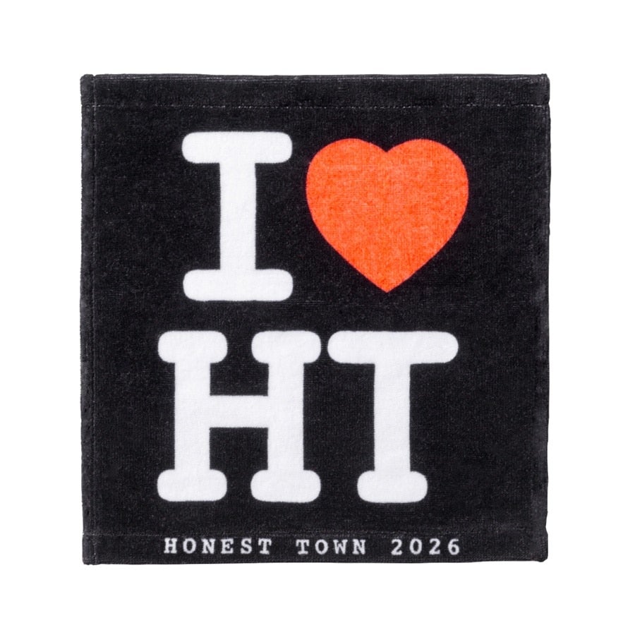 HONEST TOWN I♡HT ハンドタオル 詳細画像 OTHER 1