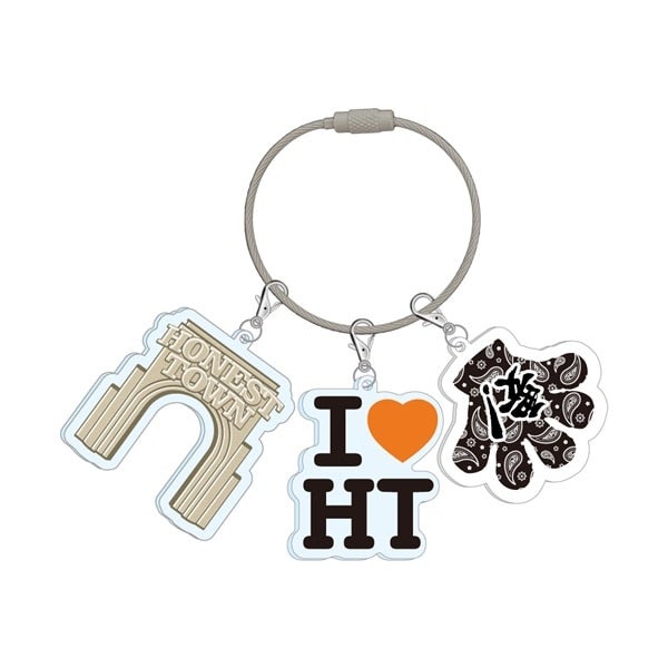 HONEST TOWN  チャームキーホルダー