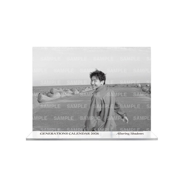 GENERATIONS 2026 カレンダー アクリルパネル 詳細画像