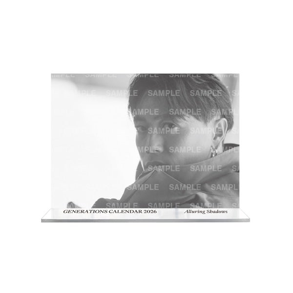 GENERATIONS 2026 カレンダー アクリルパネル 詳細画像